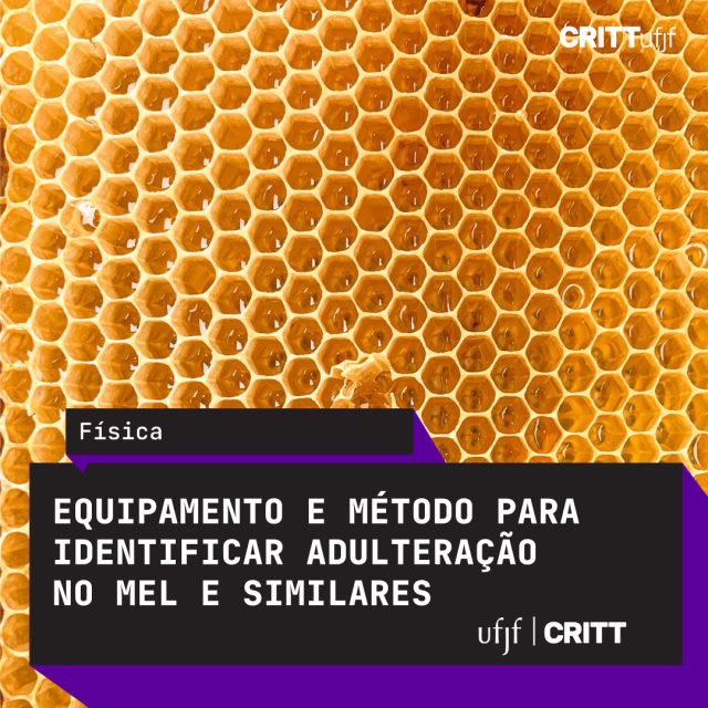 Equipamento e método para identificar adulteração no mel e similares - BR 10 2020 009469 6
