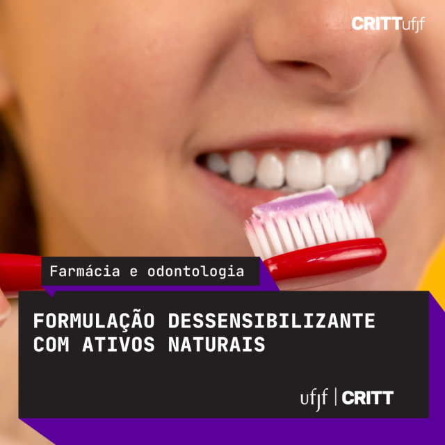 Formulação dessemsibilizante com ativos naturais - BR 10 2016 010504 8