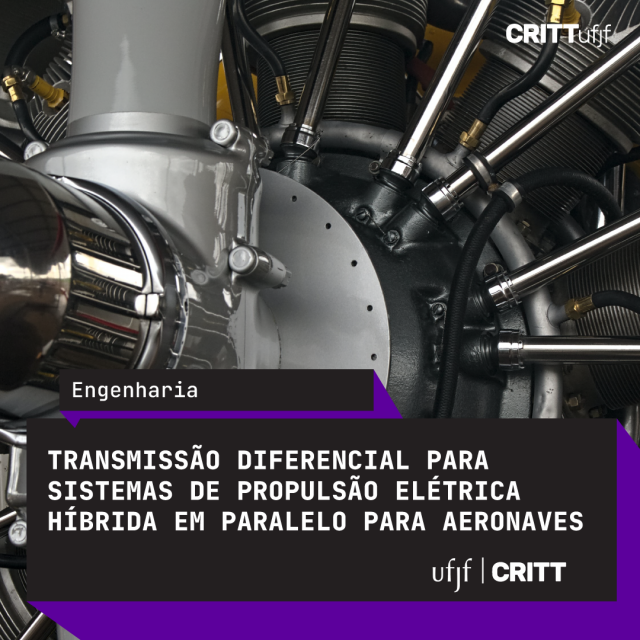 Propulsão Diferencial para Sistemas de Propulsão Elétrica Híbrida em Paralelo para Aeronaves - BR 1020180725556