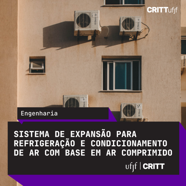 Sistema de expansão para refrigeração e condicionamento de ar com base em ar comprimido - BR 10 2020 021606 6