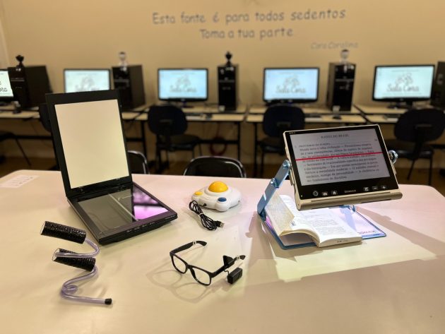 UFJF inaugura espaço de acessibilidade informacional na Biblioteca Central