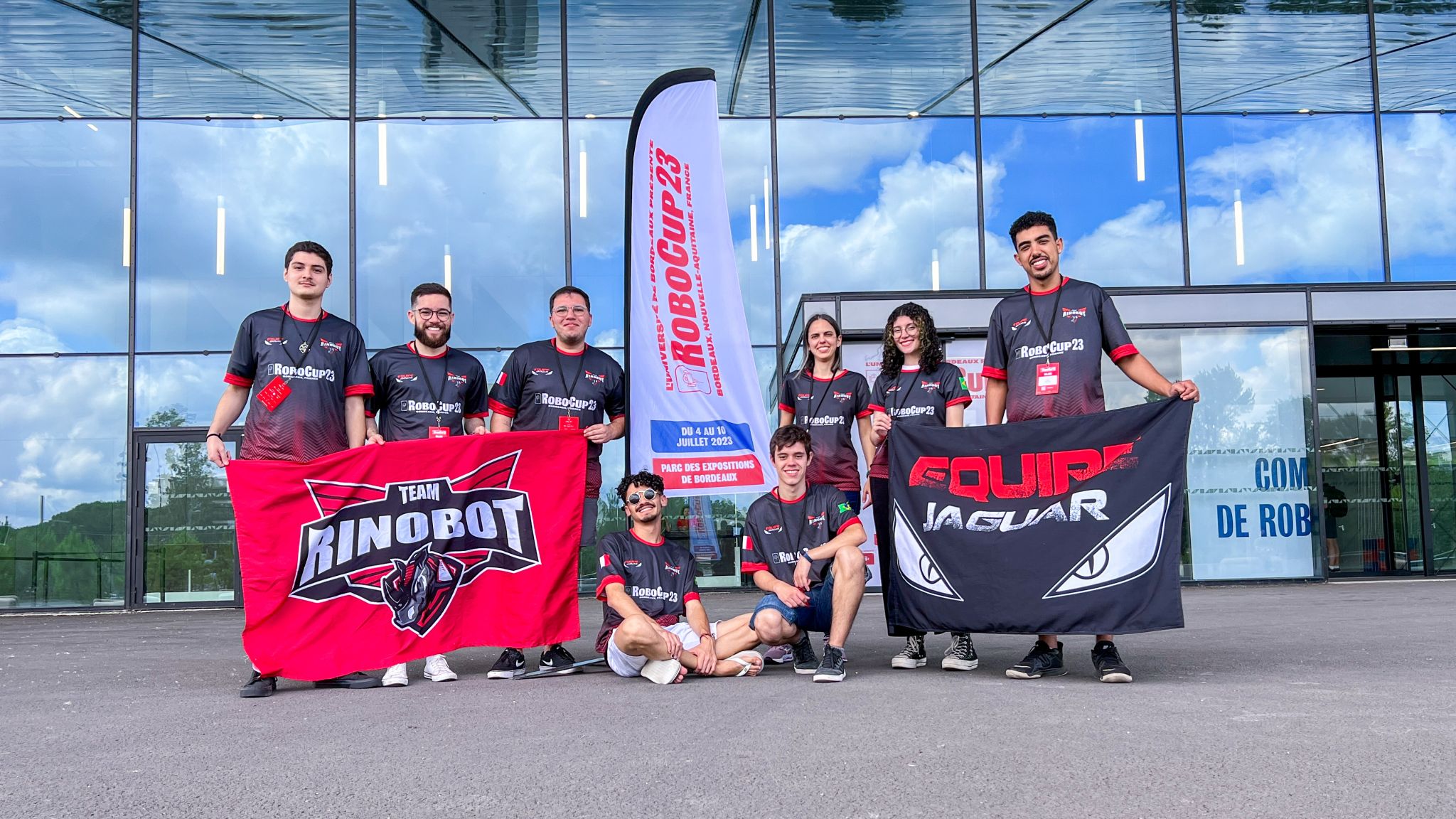 Equipe da UFJF fica em sétimo lugar na competição internacional RoboCup 2023