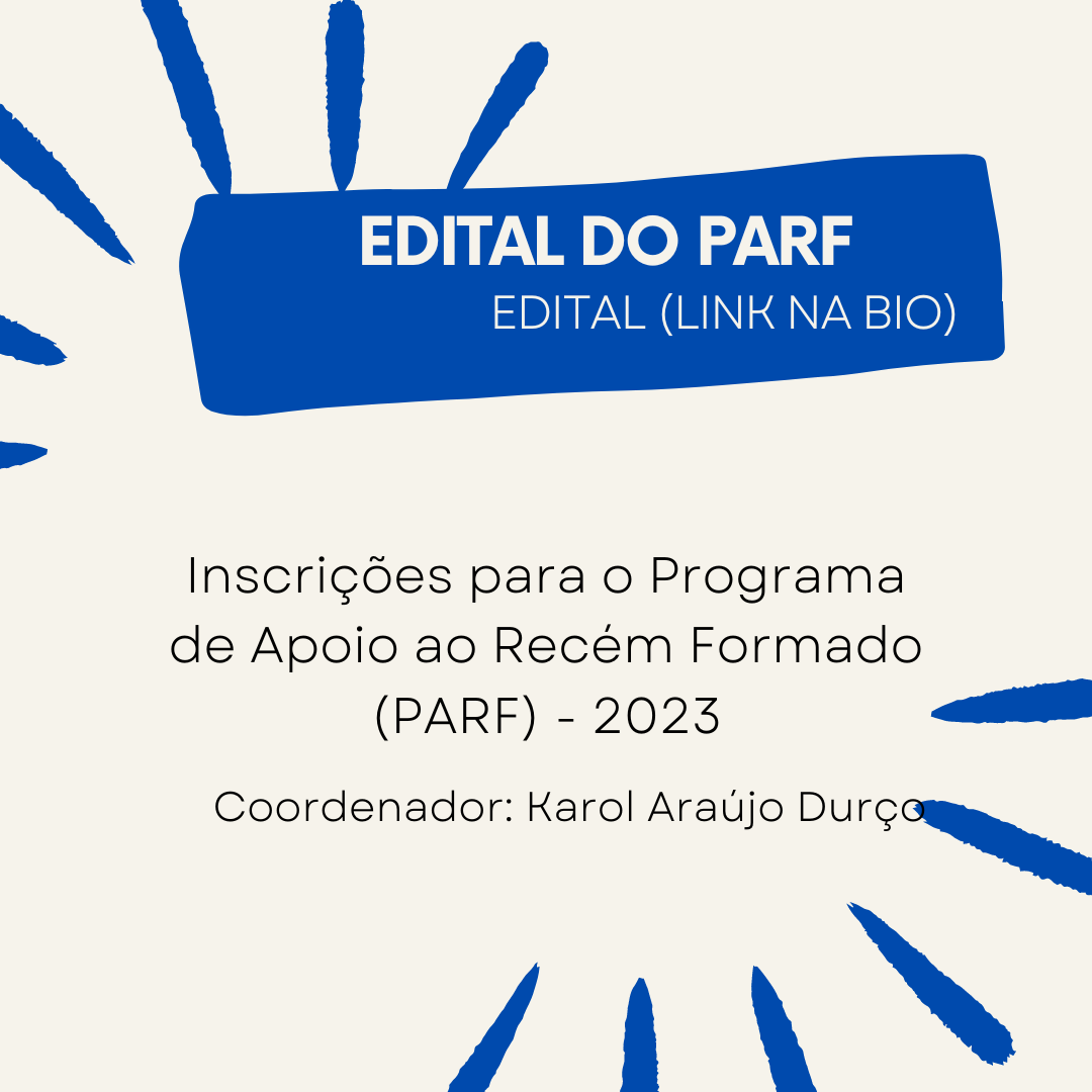 Programa de Apoio ao Recém Formado – PARF - Faculdade de Direito