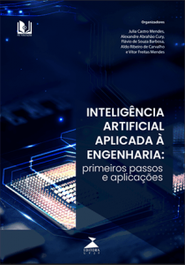 Capa do livro Inteligência Artificial Aplicada à Engenharia: primeiros passos e aplicações