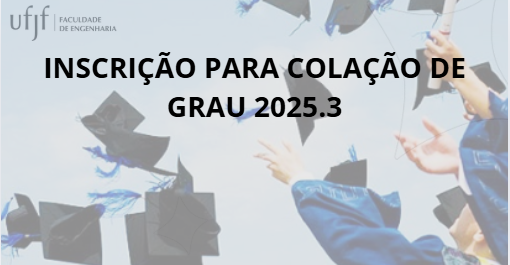 Inscrição para colação de grau – 2025.3