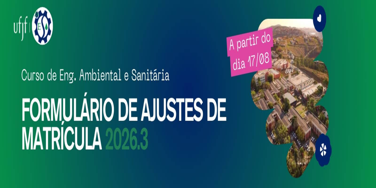 Ajuste de matrícula 2026.3