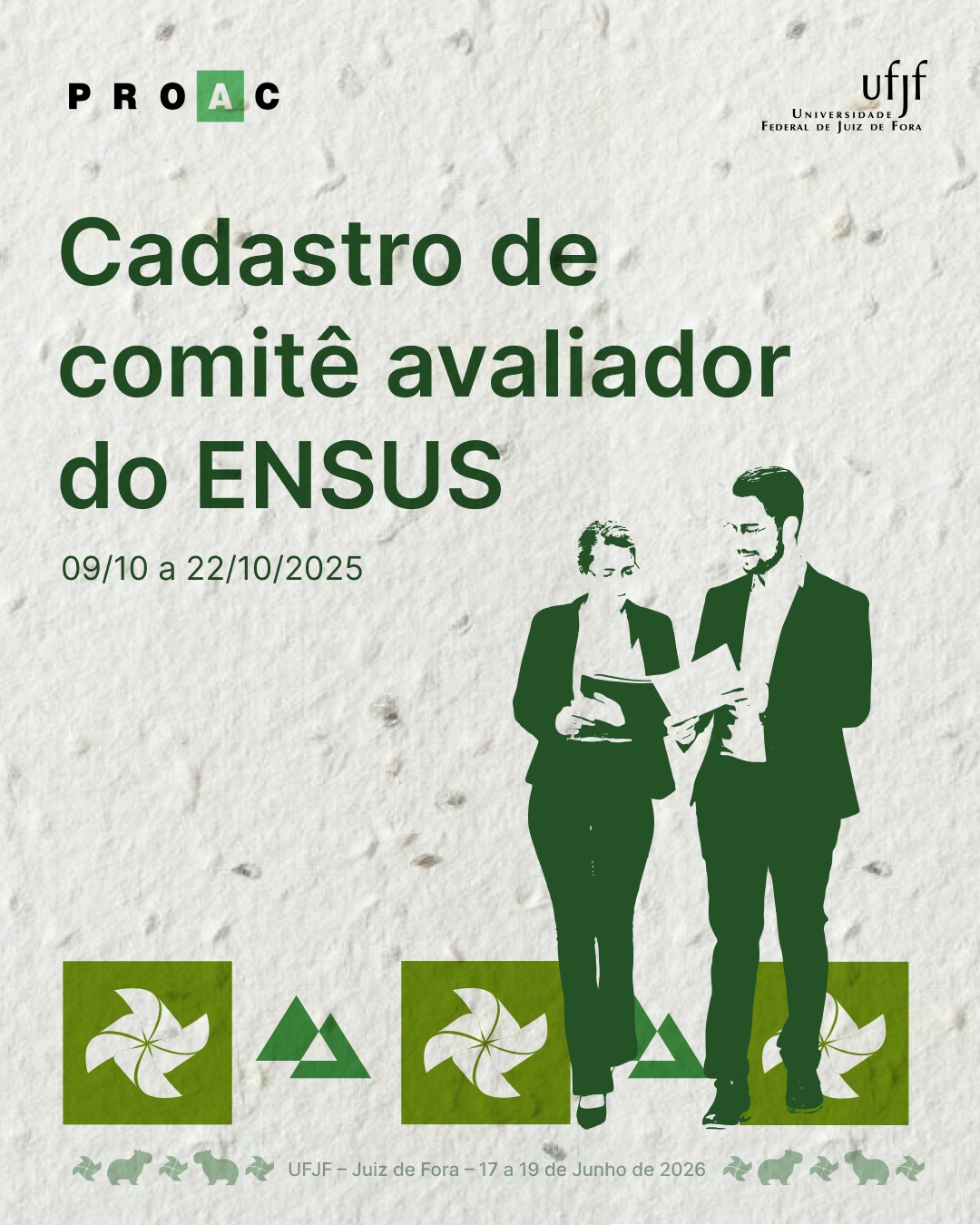 Cadastro de Comitê Avaliador