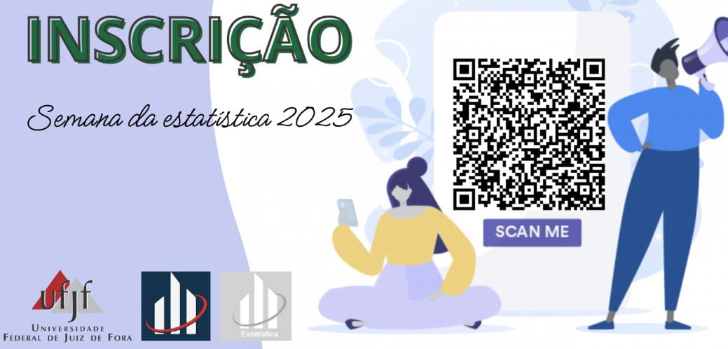 Inscrições abertas! Semana da Estatística 2025
