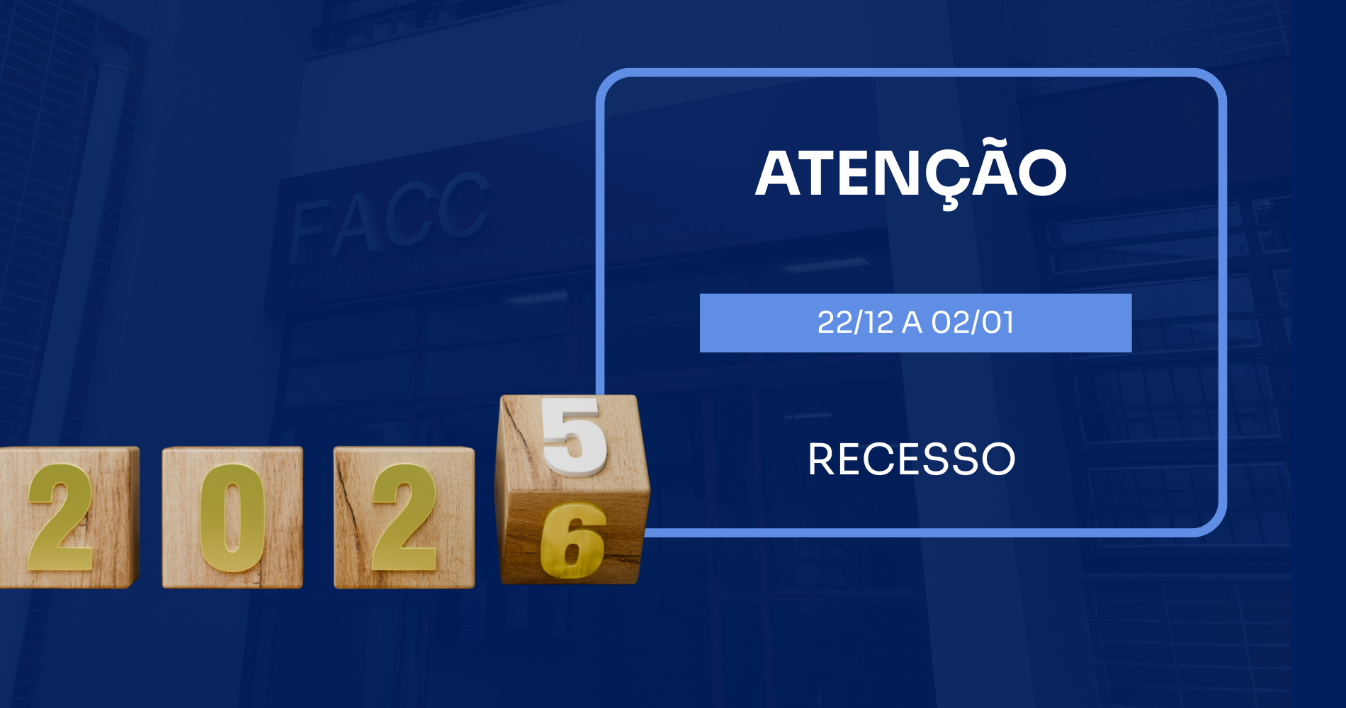 Comunicado de Recesso FACC