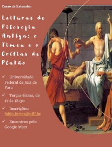 Cartaz do Evento Leituras de Filosofia Antiga