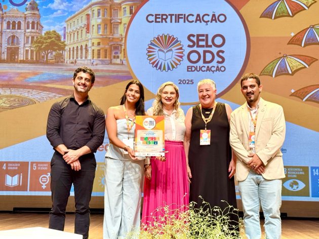 UFJF recebe Selo ODS Educação 2025 em cerimônia em Recife