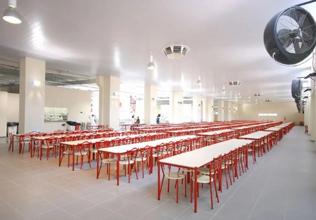 RU do campus está temporariamente fechado