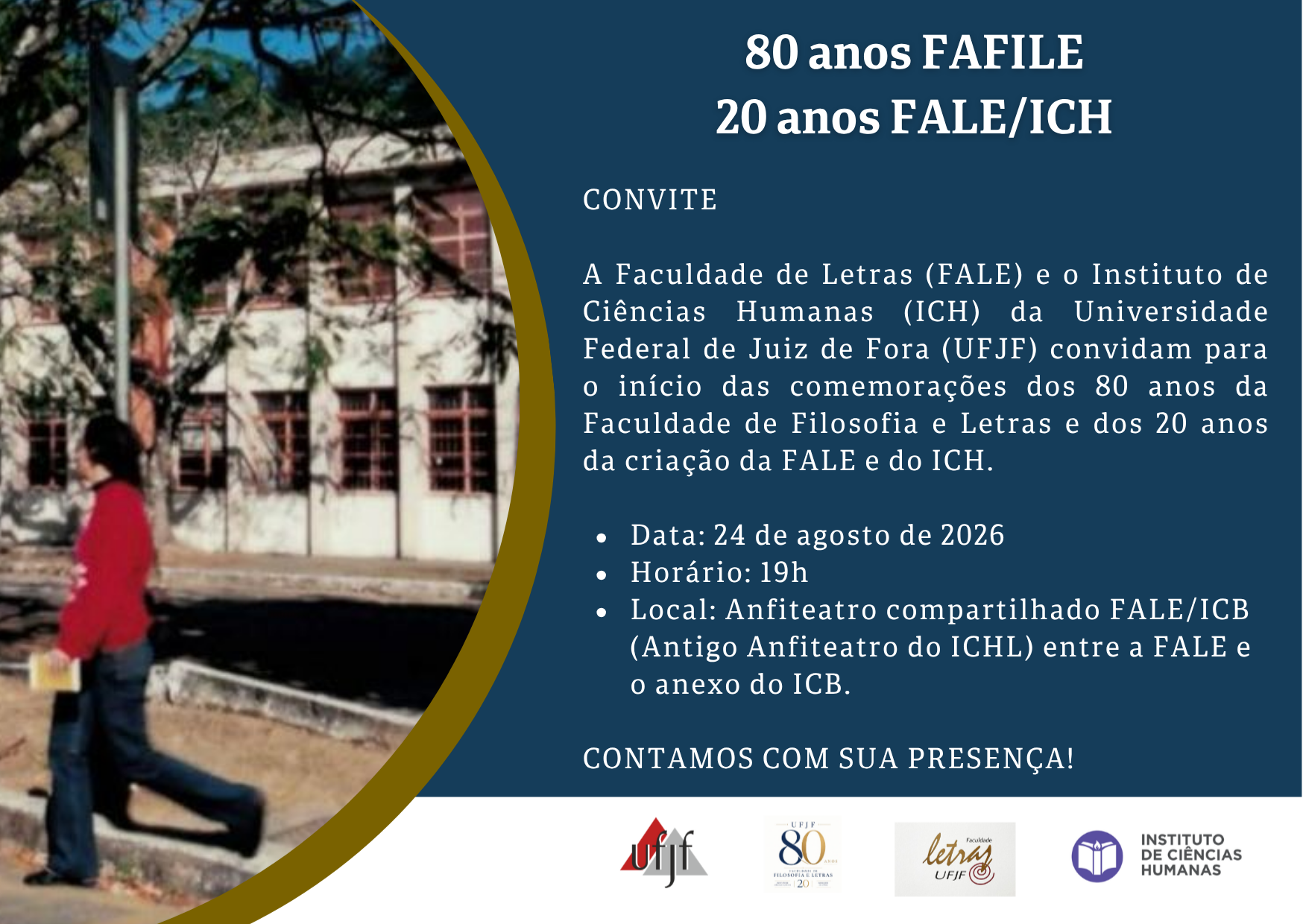 FALE abre celebrações dos 80 anos da Humanidades em Juiz de Fora