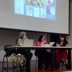 Mesa Redonda "Autoria feminina e silenciamento" - Prof.ª Dra. Elena Santi (UFJF), Prof.ª Dra. Nícea Nogueira (UFJF) e Prof.ª Dra. Giovanna Dealtry (UERJ)