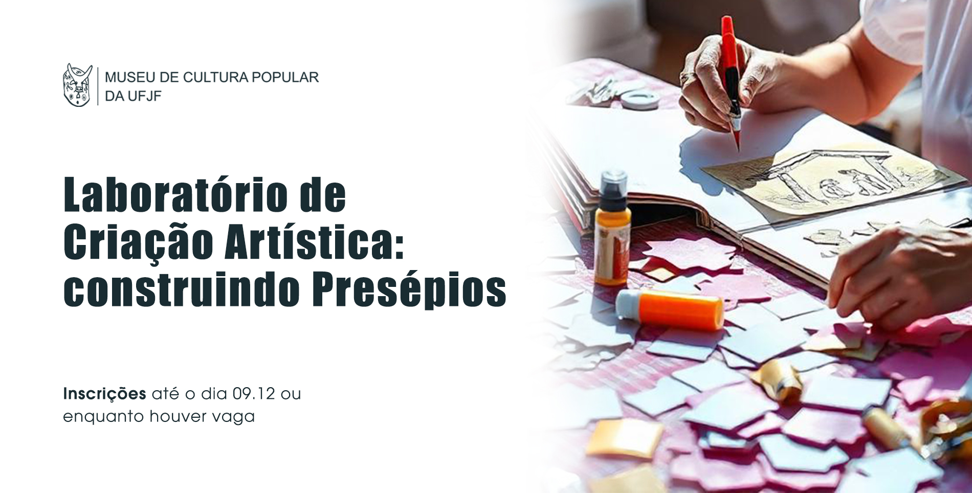 Forum da Cultura da UFJF abre inscrições para laboratório de criação de presépios