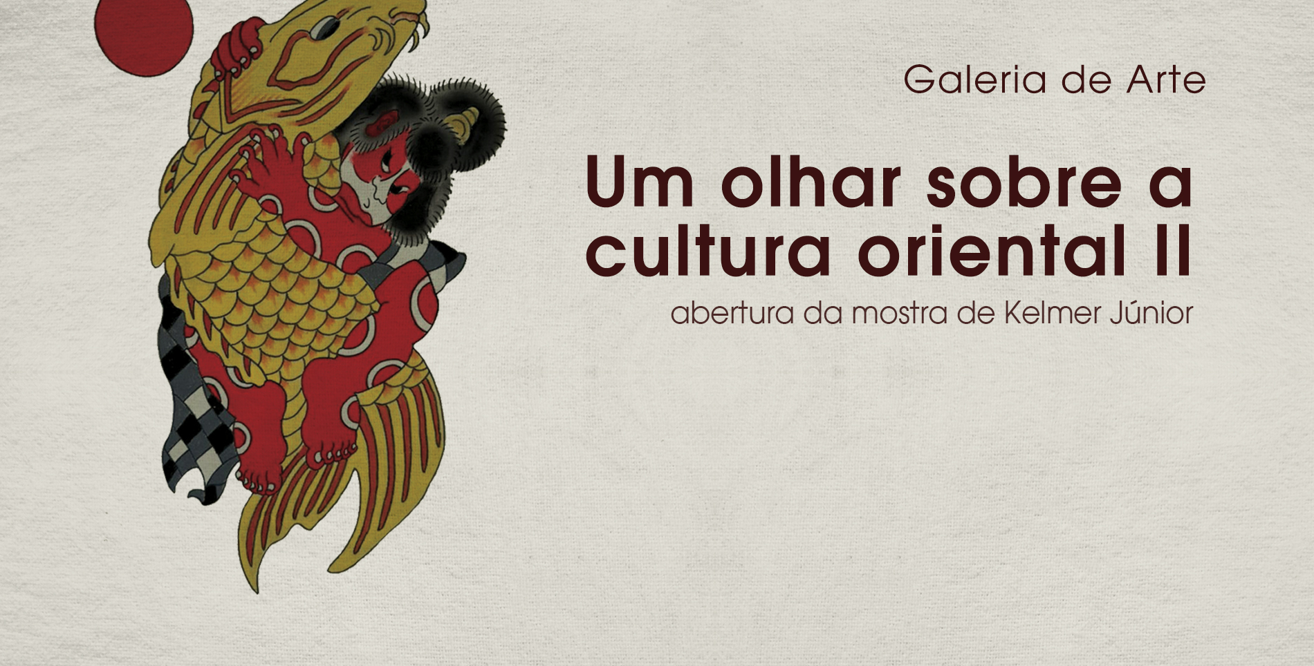 Forum da Cultura recebe mostra que explora variadas técnicas da pintura oriental