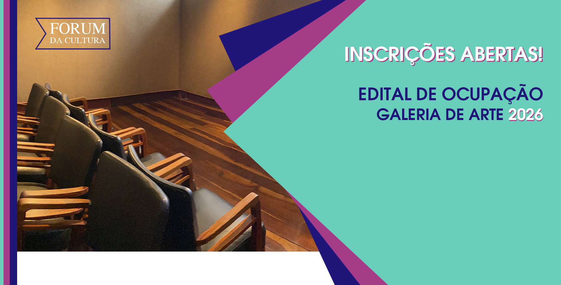 Forum da Cultura da UFJF lança edital para ocupação da Galeria de Arte em 2026