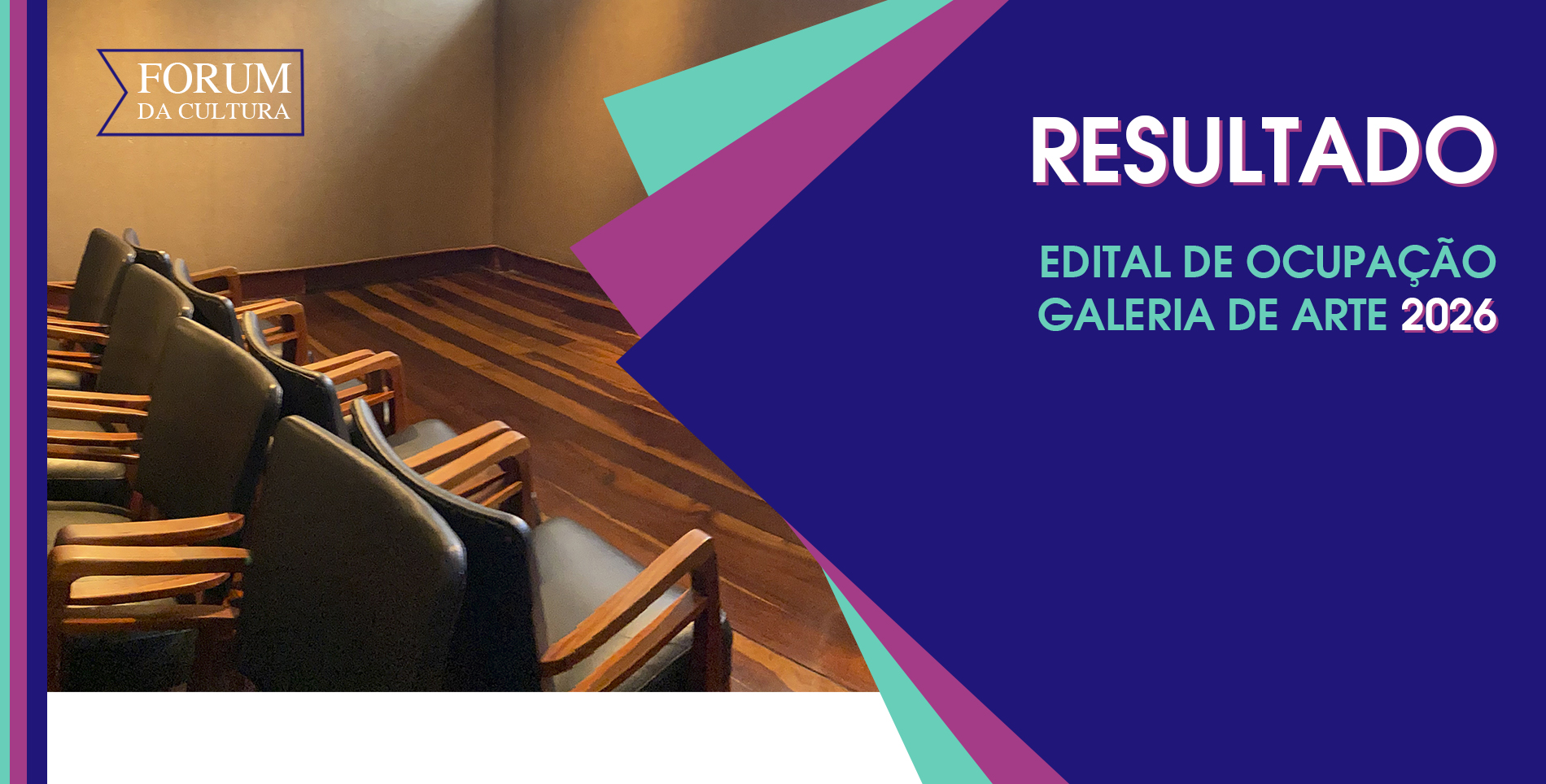 Forum da Cultura da UFJF divulga o resultado do edital de ocupação da Galeria de Arte em 2026