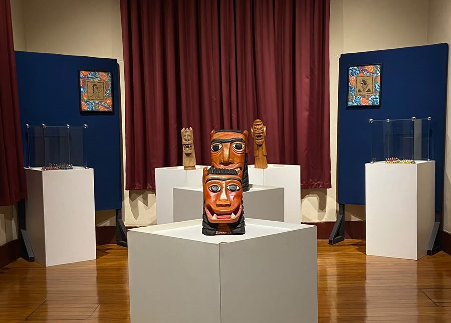 Exposição no Forum da Cultura reúne carrancas, festejos populares e lendas brasileiras