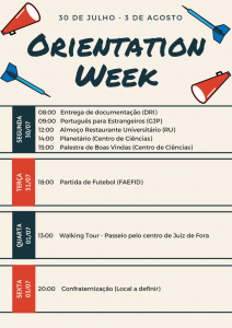 Orientation Week 2018.2