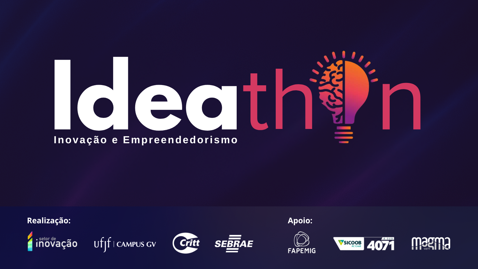 [EDITAL DISPONÍVEL] Ideathon: Inovação e Empreendedorismo
