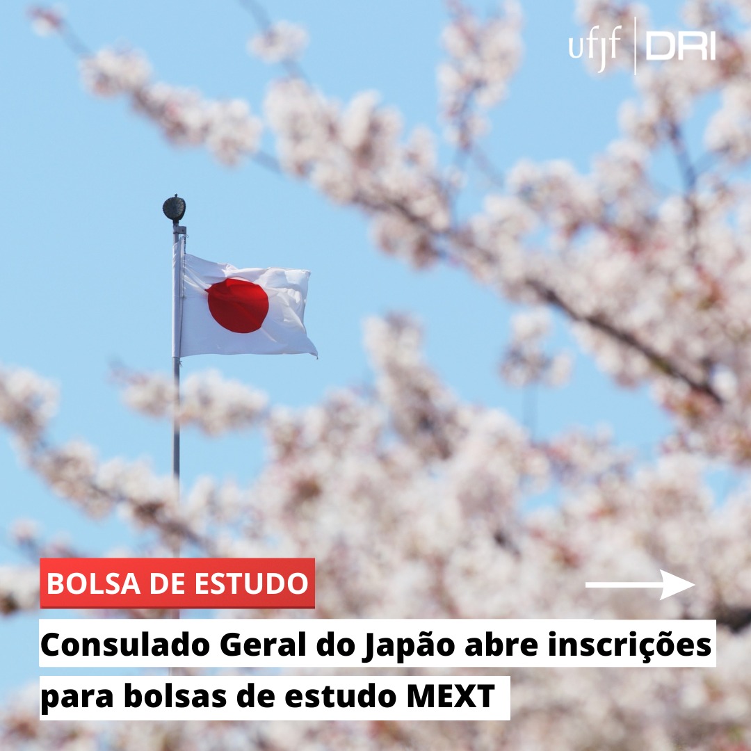 Consulado Geral do Japão abre inscrições para bolsas de estudo MEXT