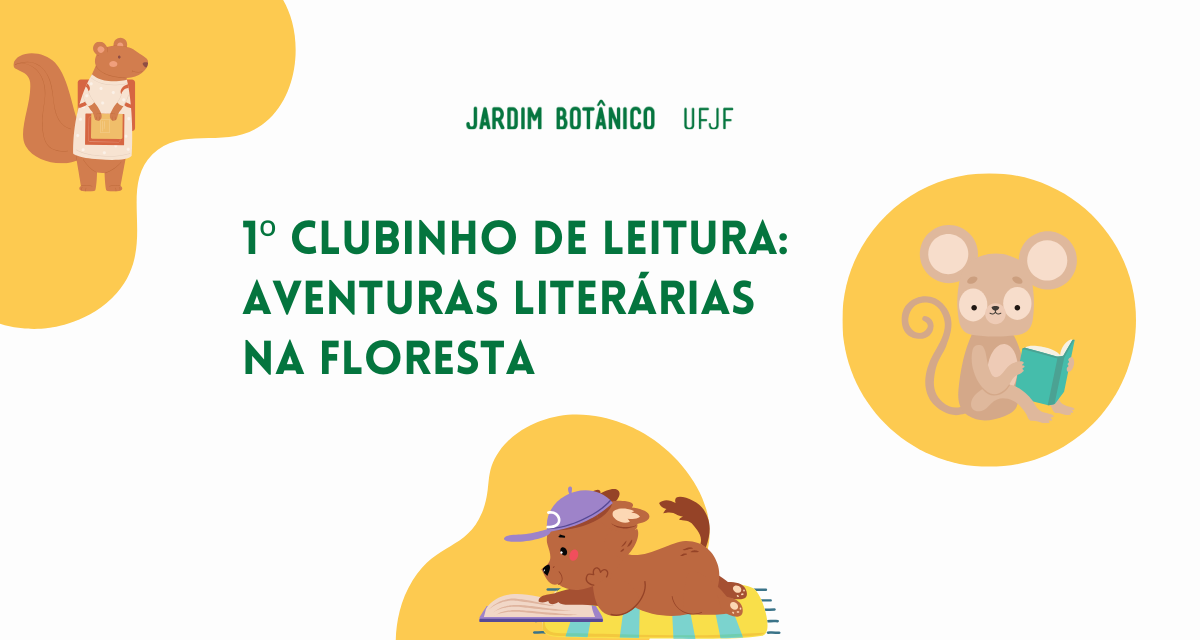 Jardim Botânico estreia Clubinho de Leitura neste sábado, 13