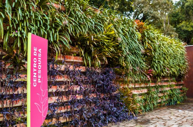 Centro de Pesquisa (Foto: Gabriela Maciel/UFJF) centrodepesquisas_jardimbotanico_ufjf