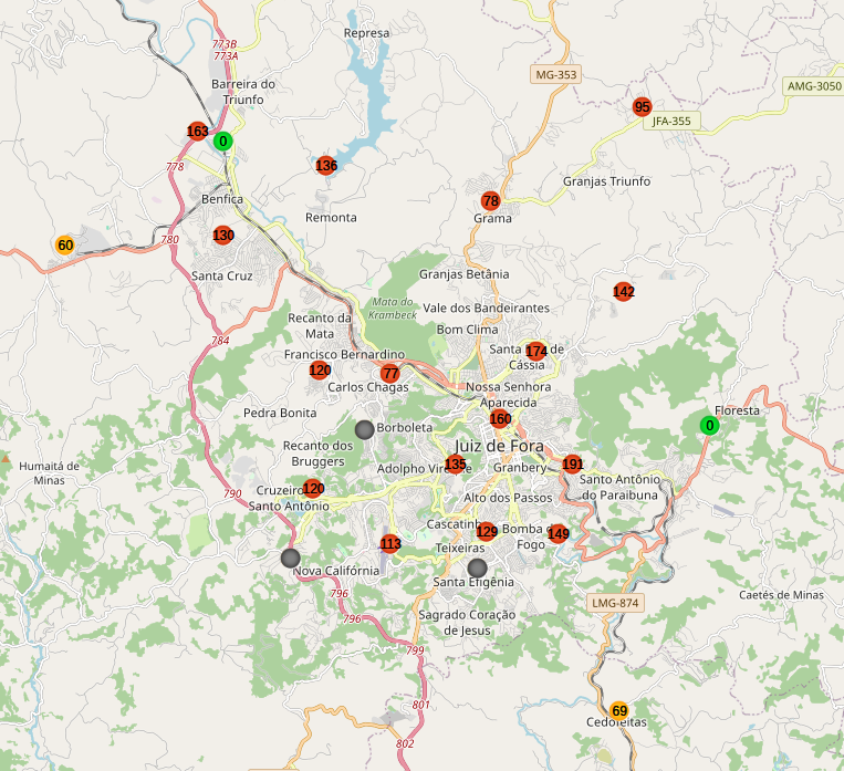 A maior chuva da história de Juiz de Fora