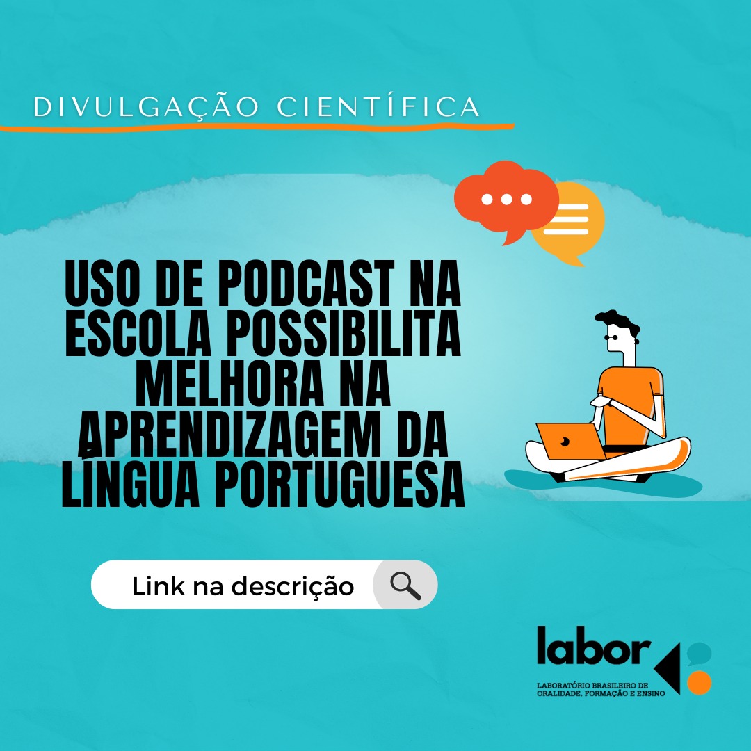 Divulgação – Uso de podcast na escola possibilita melhora na aprendizagem da Língua Portuguesa