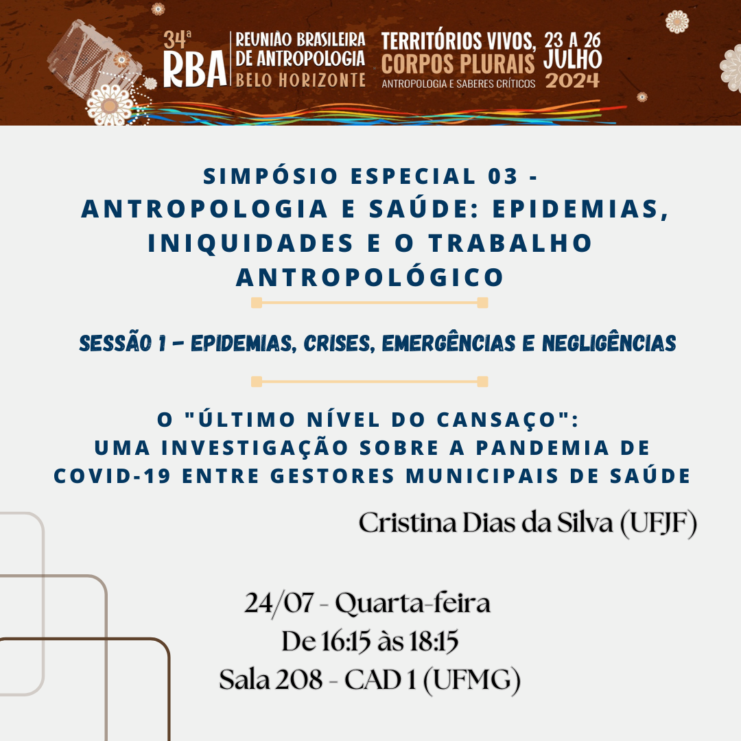 LAPS na 34ª Reunião Brasileira de Antropologia