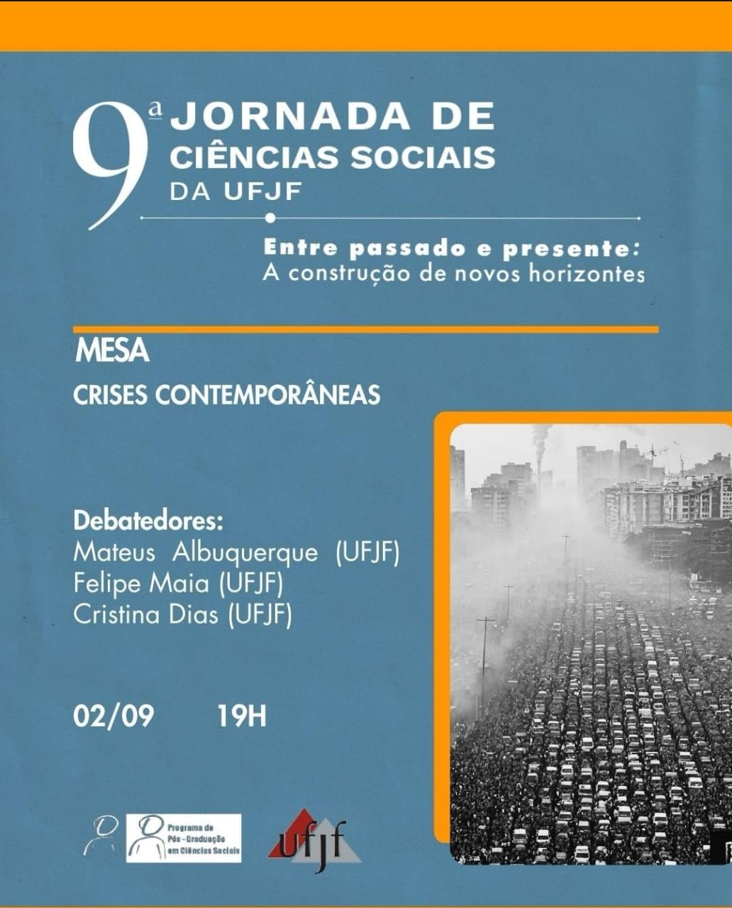 9ª JORNADA DE CIÊNCIAS SOCIAS DA UFJF