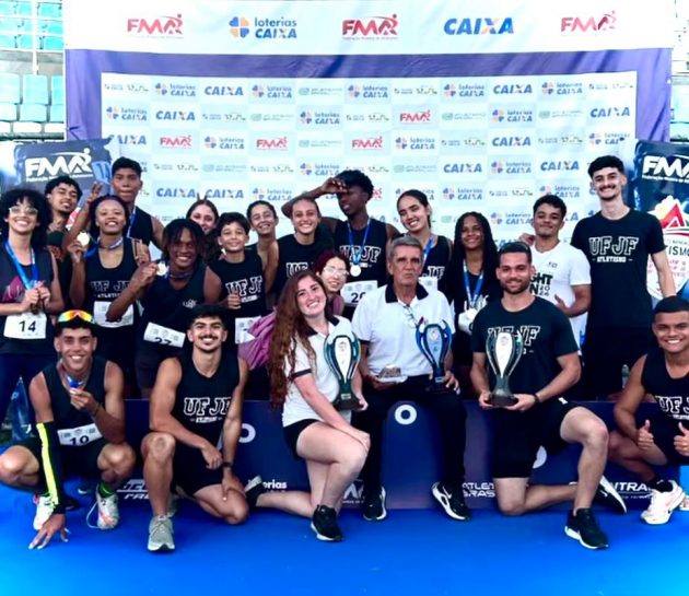Alunos do projeto “Atletismo UFJF” conquistam pódio em competição estadual 