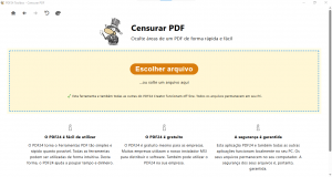 PDF24 Creator: Tarjar PDF, escolher arquivo (clique para ampliar)