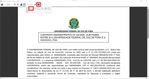 PDF24 Creator: Tarjar PDF, adicionar retângulo (em vermelho, clique para ampliar)