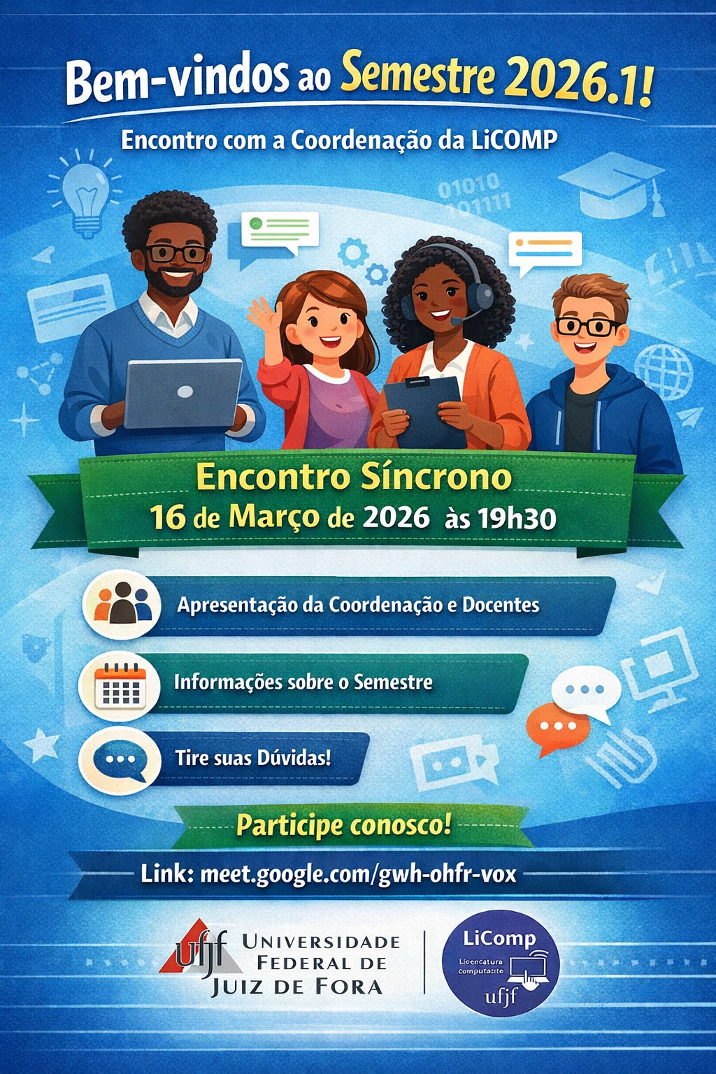 Semestre 2026.1 – LiCOMP UFJF