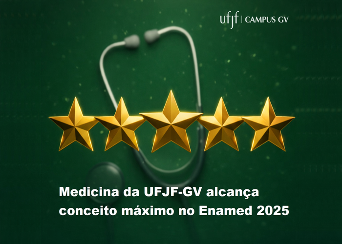 Medicina da UFJF-GV é nota 5 no Enamed 2025