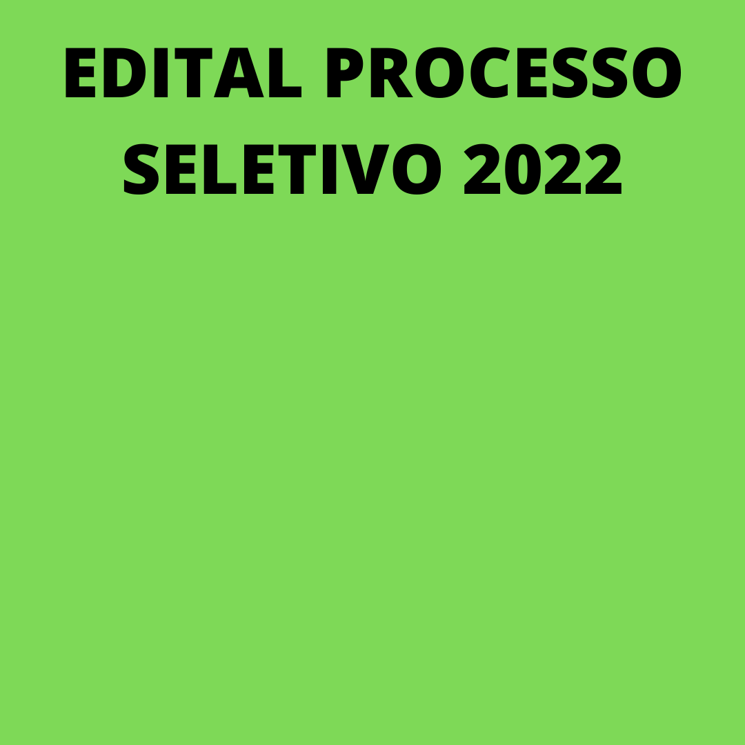 Processo Seletivo 2022
