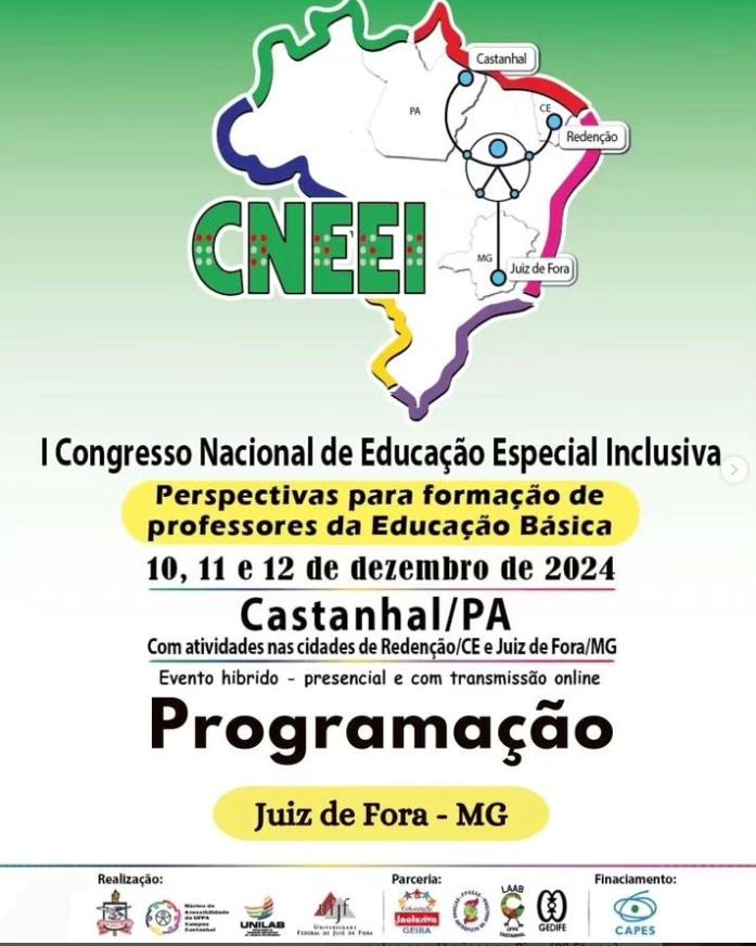 I CONGRESSO NACIONAL DE EDUCAÇÃO ESPECIAL INCLUSIVA ( I CNEEI)