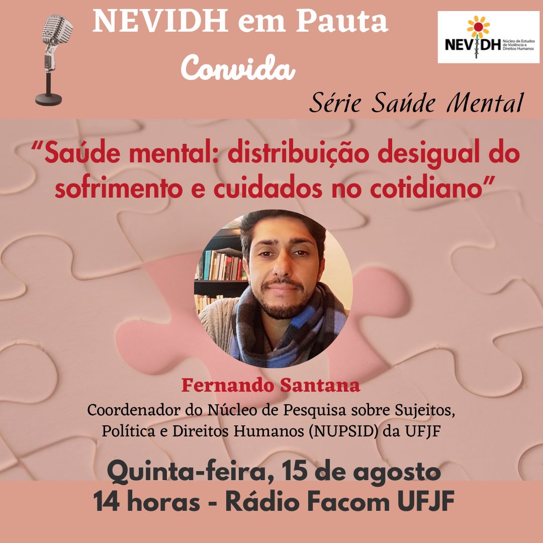 Nevidh faz parceria com Núcleo de Pesquisa da Psicologia para abordar tema da Saúde Mental