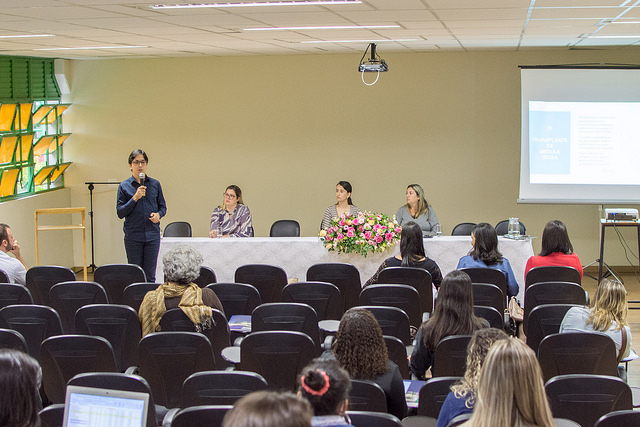 Evento integrou II Simpósio de Estudos e Pesquisa Avançada em Enfermagem (Foto:: Gustavo Tempone/UFJF)