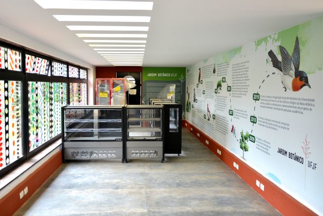Cafeteria em instalação na Casa Sede do Jardim Botânico da UFJF - Foto Alexandre Dornelas UFJF