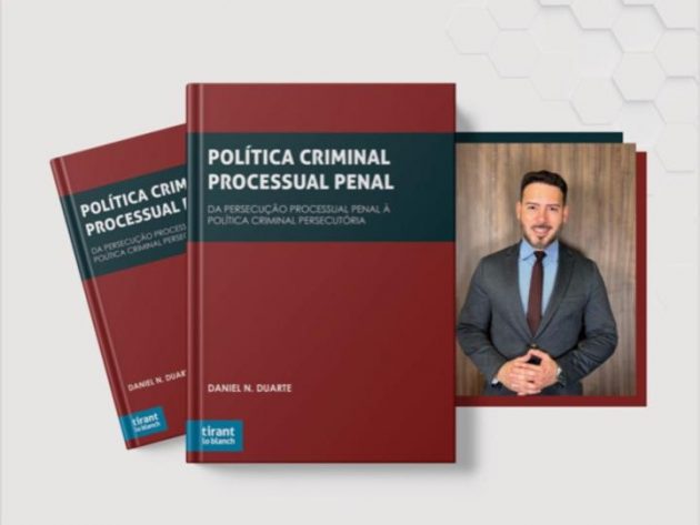 Professor do Direito da UFJF-GV lança livro sobre política criminal e processo penal