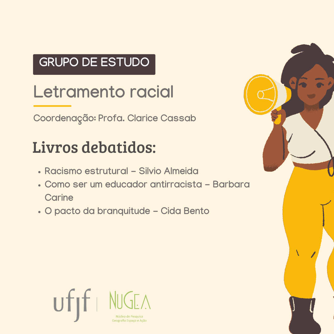 Grupo de estudo em letramento racial - NuGea - Núcleo de Pesquisa ...