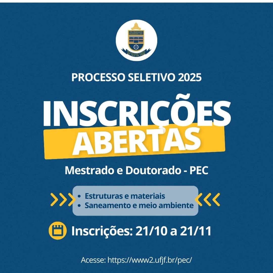 Processo Seletivo PEC/UFJF 2025