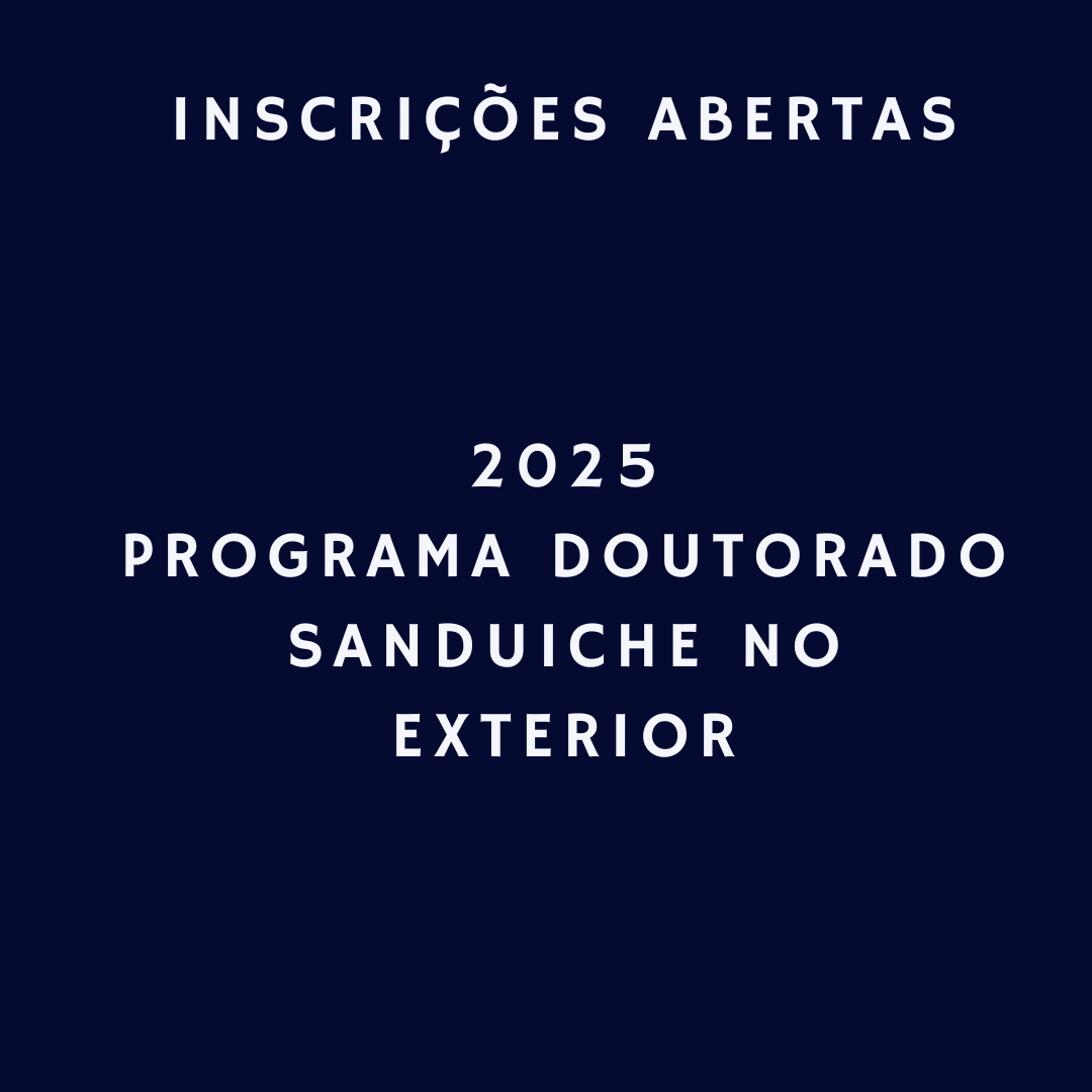 EDITAL 03/2024  – Doutorado Sanduíche no Exterior