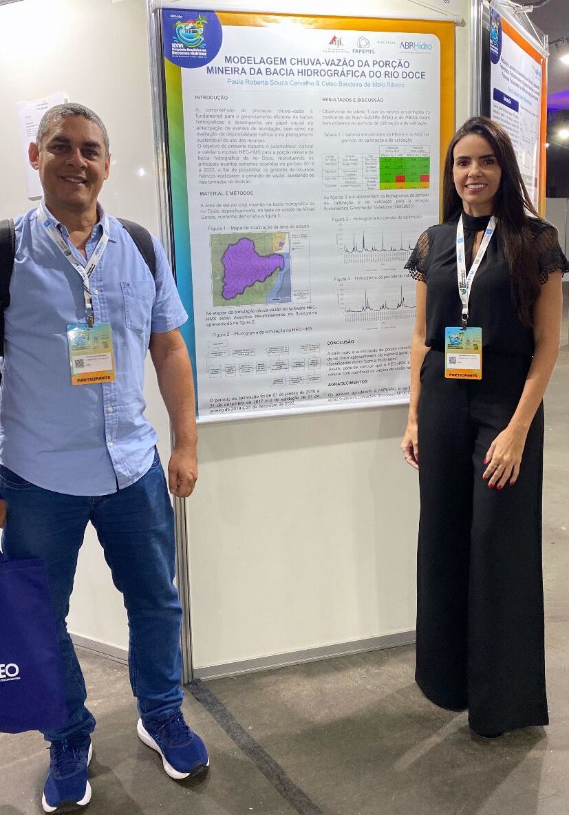 PEC/UFJF se destaca no XXVI Simpósio Brasileiro de Recursos Hídricos