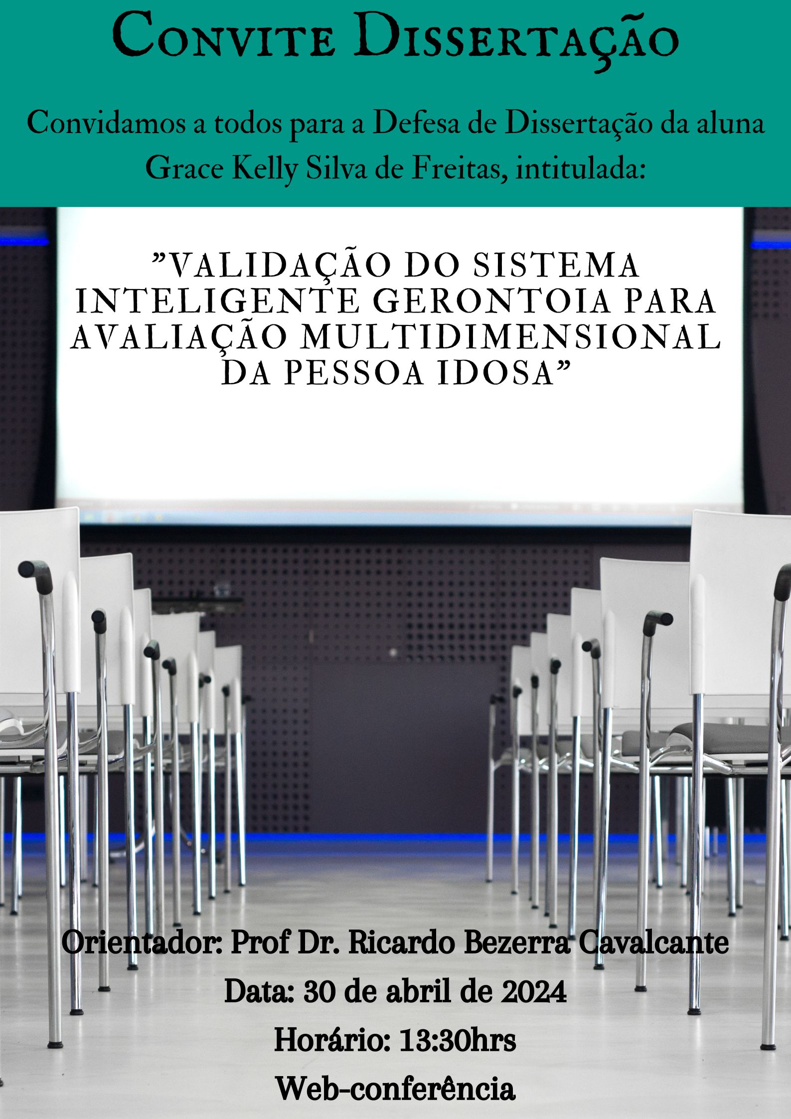 Defesa de Dissertação – Grace Kelly Silva de Freitas – 30/04/2024