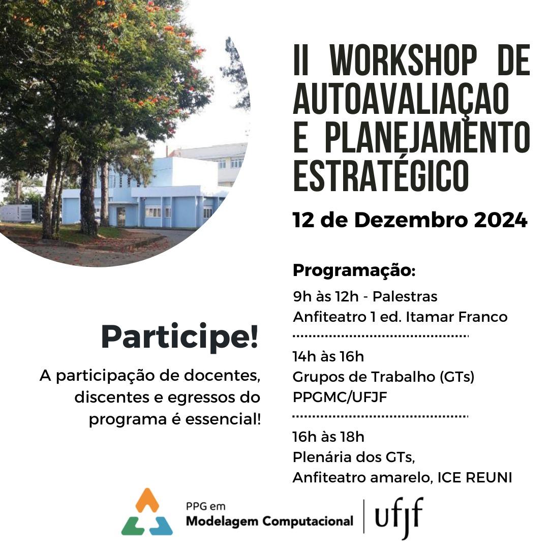 II Workshop de Autoavaliação e Planejamento Estratégico