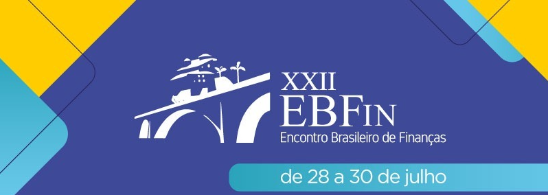 Inscrições abertas para o XXII Encontro Brasileiro de Finanças